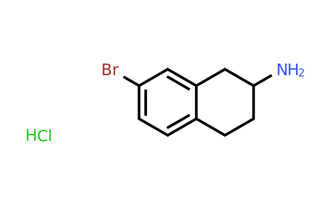 CAS 1187928-01-3 | 7-Bromo-1,2,3,4-tetrahydro-naphthalen-2-ylamine hydrochloride