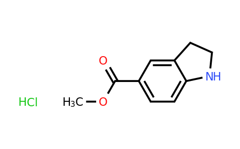 CAS 1187928-10-4 | 5-Methoxycarbonyl-2,3-dihydro-1H-indole hydrochloride