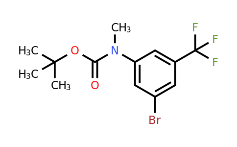 CAS 1187928-24-0 | (3-Bromo-5-trifluoromethyl-phenyl)-methyl-carbamic acid tert-butyl ester