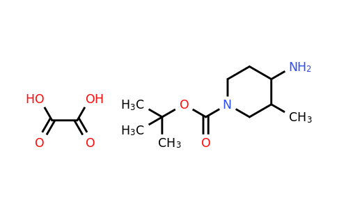 CAS 1187928-30-8 | tert-butyl 4-amino-3-methylpiperidine-1-carboxylate oxalate