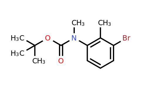 CAS 1187928-37-5 | (3-Bromo-2-methyl-phenyl)-methyl-carbamic acid tert-butyl ester