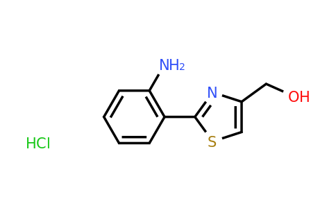 CAS 1187928-39-7 | [2-(2-Amino-phenyl)-thiazol-4-yl]-methanol hydrochloride