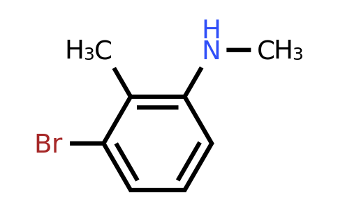 CAS 1187928-43-3 | (3-Bromo-2-methyl-phenyl)-methyl-amine