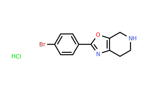 CAS 1187928-44-4 | 2-(4-Bromo-phenyl)-4,5,6,7-tetrahydro-oxazolo[5,4-c]pyridine hydrochloride