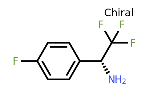 CAS 1187928-45-5 | (1R)-2,2,2-Trifluoro-1-(4-fluorophenyl)ethylamine