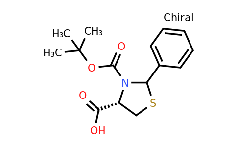 CAS 1187928-46-6 | (4S)-N-Boc-2-phenylthiazolidine-4-carboxylic acid