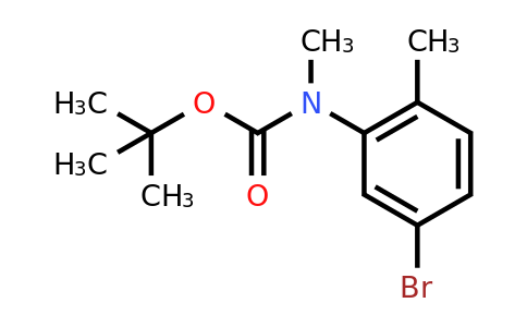 CAS 1187928-50-2 | (5-Bromo-2-methyl-phenyl)-methyl-carbamic acid tert-butyl ester