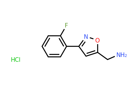 CAS 1187928-55-7 | C-[3-(2-Fluoro-phenyl)-isoxazol-5-yl]-methylamine hydrochloride