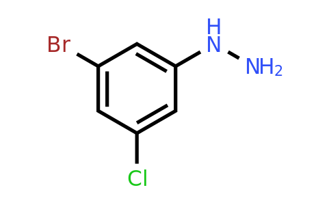 CAS 1187928-72-8 | (3-Bromo-5-chloro-phenyl)-hydrazine