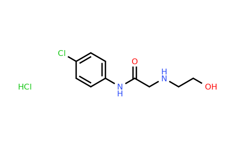 CAS 1187928-78-4 | N-(4-Chloro-phenyl)-2-(2-hydroxy-ethylamino)-acetamide hydrochloride