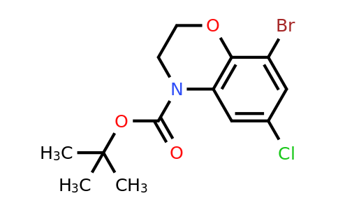 CAS 1187928-94-4 | 4-N-Boc-8-bromo-6-chloro-2,3-dihydro-benzo[1,4]oxazine