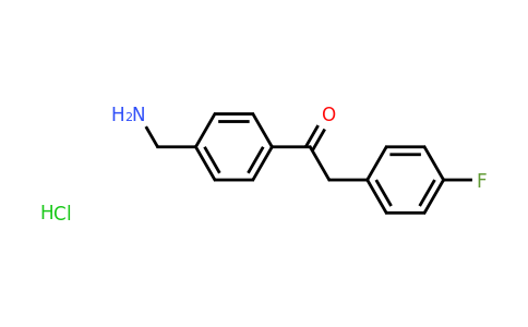 CAS 1187929-00-5 | 1-(4-Aminomethyl-phenyl)-2-(4-fluoro-phenyl)-ethanone hydrochloride