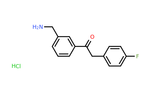 CAS 1187929-08-3 | 1-(3-Aminomethyl-phenyl)-2-(4-fluoro-phenyl)-ethanone hydrochloride