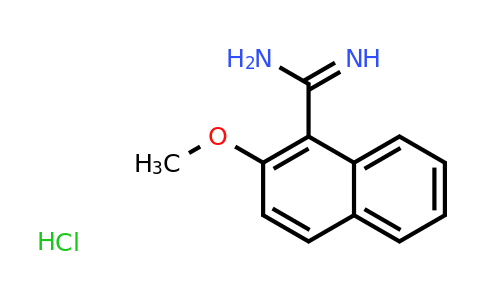 CAS 1187929-11-8 | 2-Methoxy-naphthalene-1-carboxamidine hydrochloride
