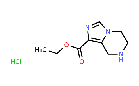 CAS 1187929-23-2 | 5,6,7,8-Tetrahydro-imidazo[1,5-a]pyrazine-1-carboxylic acid ethyl ester hydrochloride
