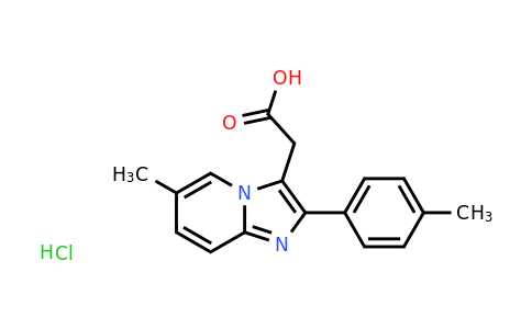 CAS 1187929-27-6 | (6-Methyl-2-p-tolyl-imidazo[1,2-a]pyridin-3-yl)-acetic acid hydrochloride