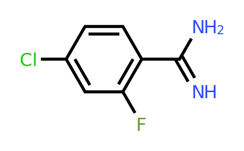 CAS 1187929-32-3 | 4-Chloro-2-fluoro-benzamidine
