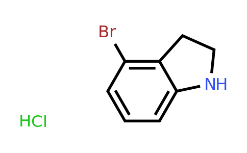 CAS 1187929-39-0 | 4-Bromo-2,3-dihydro-1H-indole hydrochloride