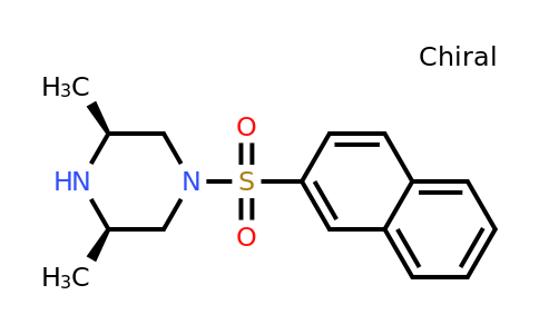 CAS 1187929-41-4 | Cis-3,5-Dimethyl-1-(naphthalene-2-sulfonyl)-piperazine