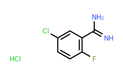 CAS 1187929-52-7 | 5-Chloro-2-fluoro-benzamidine hydrochloride