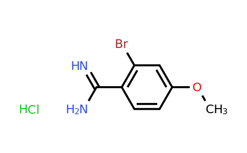 CAS 1187929-62-9 | 2-Bromo-4-methoxy-benzamidine hydrochloride