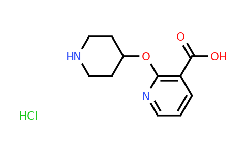 CAS 1187930-03-5 | 2-(Piperidin-4-yloxy)-nicotinic acid hydrochloride