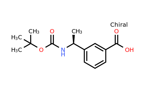 CAS 1187930-10-4 | (S)-3-(1-tert-Butoxycarbonylamino-ethyl)-benzoic acid
