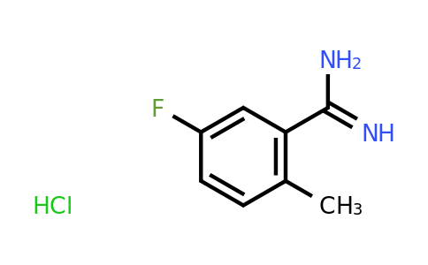 CAS 1187930-24-0 | 5-Fluoro-2-methyl-benzamidine hydrochloride