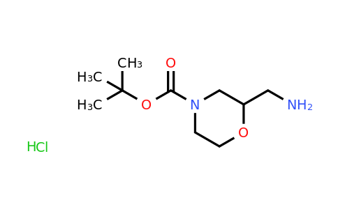 CAS 1187930-26-2 | 2-Aminomethyl-morpholine-4-carboxylic acid tert-butyl ester hydrochloride