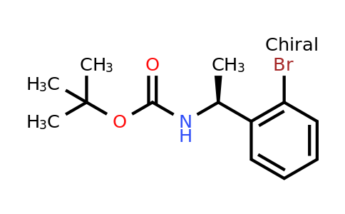 CAS 1187932-11-1 | (S)-[1-(2-Bromo-phenyl)-ethyl]-carbamic acid tert-butyl ester