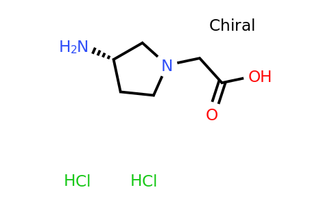CAS 1187932-63-3 | (S)-(3-Amino-pyrrolidin-1-yl)-acetic acid dihydrochloride