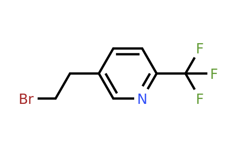 CAS 1189798-52-4 | 5-(2-Bromoethyl)-2-(trifluoromethyl)pyridine