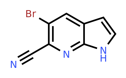 CAS 1190317-45-3 | 5-bromo-1H-pyrrolo[2,3-b]pyridine-6-carbonitrile