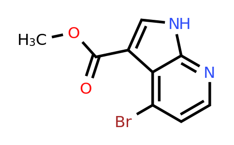 CAS 1190319-82-4 | 4-Bromo-1H-pyrrolo[2,3-B]pyridine-3-carboxylic acid methyl ester