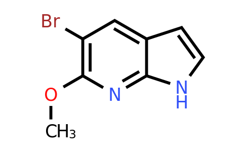 CAS 1190321-63-1 | 5-bromo-6-methoxy-1H-pyrrolo[2,3-b]pyridine