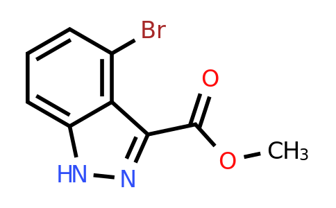 CAS 1190322-47-4 | methyl 4-bromo-1H-indazole-3-carboxylate