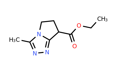 CAS 1190392-05-2 | ethyl 3-methyl-5H,6H,7H-pyrrolo[2,1-c][1,2,4]triazole-7-carboxylate