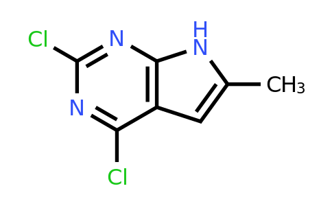 CAS 1192711-71-9 | 2,4-dichloro-6-methyl-7H-pyrrolo[2,3-d]pyrimidine