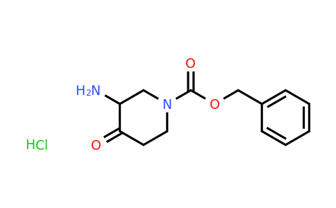 CAS 1196145-01-3 | Benzyl 3-amino-4-oxopiperidine-1-carboxylate hydrochloride