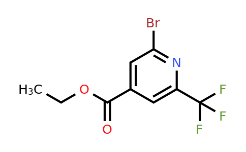CAS 1196152-48-3 | Ethyl 2-bromo-6-(trifluoromethyl)isonicotinate