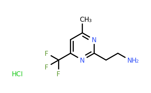 CAS 1196152-75-6 | (2-[4-Methyl-6-(trifluoromethyl)-2-pyrimidinyl]ethyl)amine hydrochloride