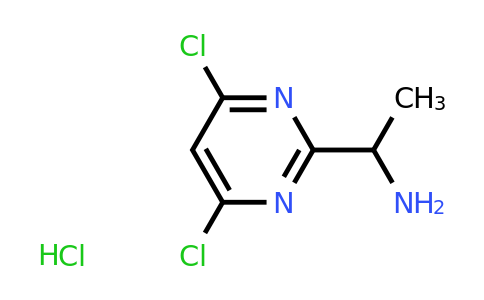 CAS 1196153-67-9 | 1-(4,6-Dichloropyrimidin-2-YL)ethanamine hydrochloride