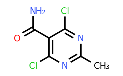 CAS 1196155-60-8 | 4,6-Dichloro-2-methylpyrimidine-5-carboxamide