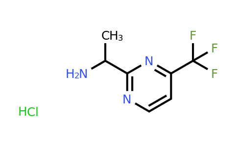 CAS 1196155-62-0 | 1-(4-(Trifluoromethyl)pyrimidin-2-YL)ethanamine hydrochloride
