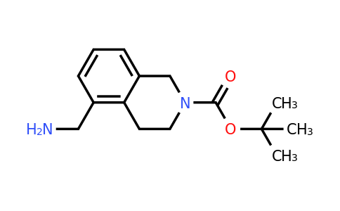 CAS 1196156-49-6 | Tert-butyl 5-(aminomethyl)-3,4-dihydroisoquinoline-2(1H)-carboxylate