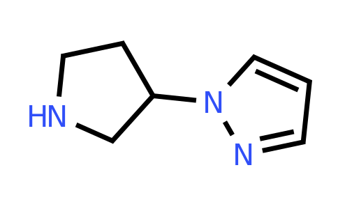 CAS 1196156-80-5 | 1-(Pyrrolidin-3-YL)-1H-pyrazole