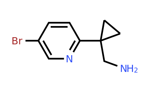 CAS 1196156-83-8 | (1-(5-Bromopyridin-2-YL)cyclopropyl)methanamine