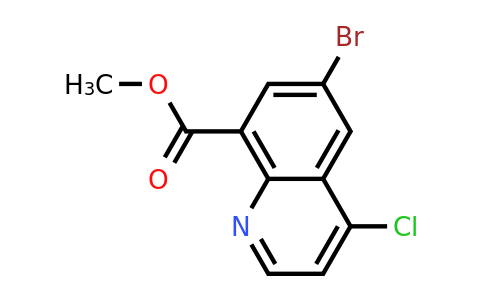 CAS 1198569-38-8 | Methyl 6-bromo-4-chloroquinoline-8-carboxylate