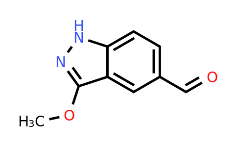 CAS 1199256-13-7 | 3-Methoxy-1H-indazole-5-carboxaldehyde