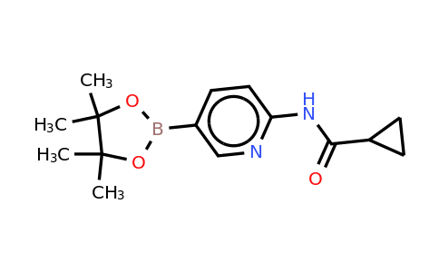 CAS 1201644-41-8 | N-(5-(4,4,5,5-tetramethyl-1,3,2-dioxaborolan-2-YL)pyridin-2-YL)cyclopropanecarboxamide
